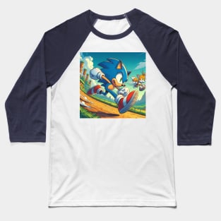 Sonic Racing Tails Baseball T-Shirt